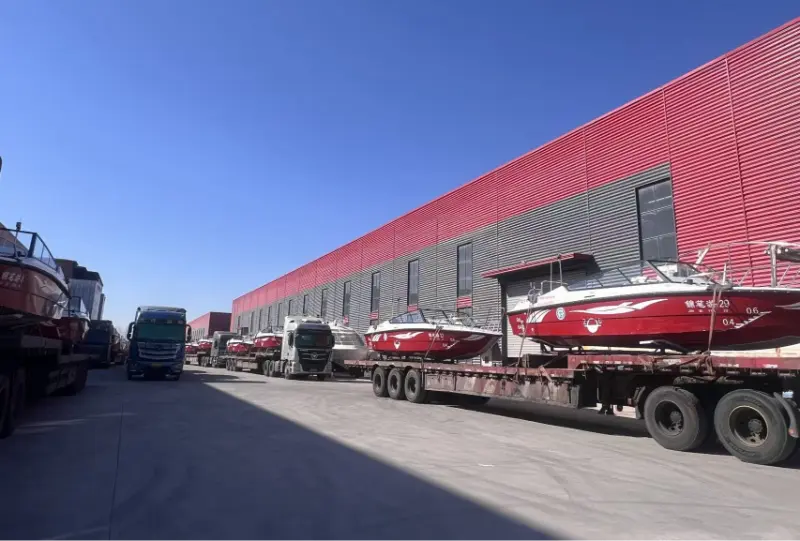 Lawada® Yachts Mengirimkan 20 set Speedboat Custom