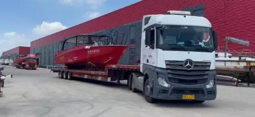LAWADA® Menyelesaikan Uji Coba Navigasi dan Pengiriman Dua Kapal Penumpang Aluminium 1280 yang Disesuaikan